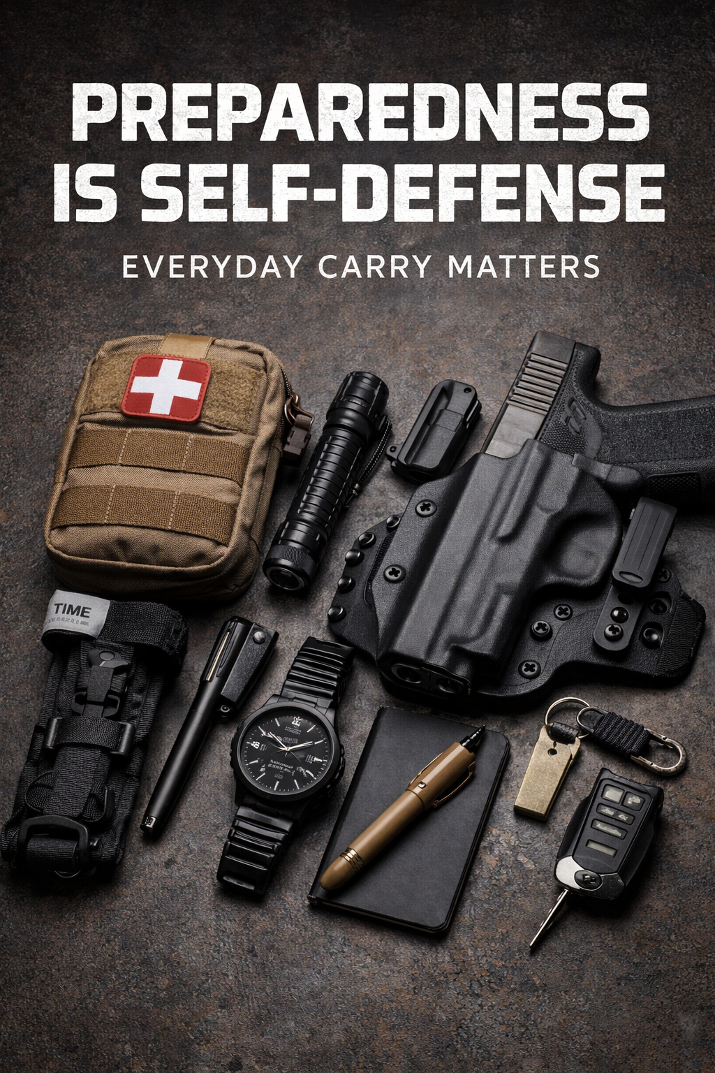 Preparedness Is Self-Defense: Why Everyday Carry Gear Matters