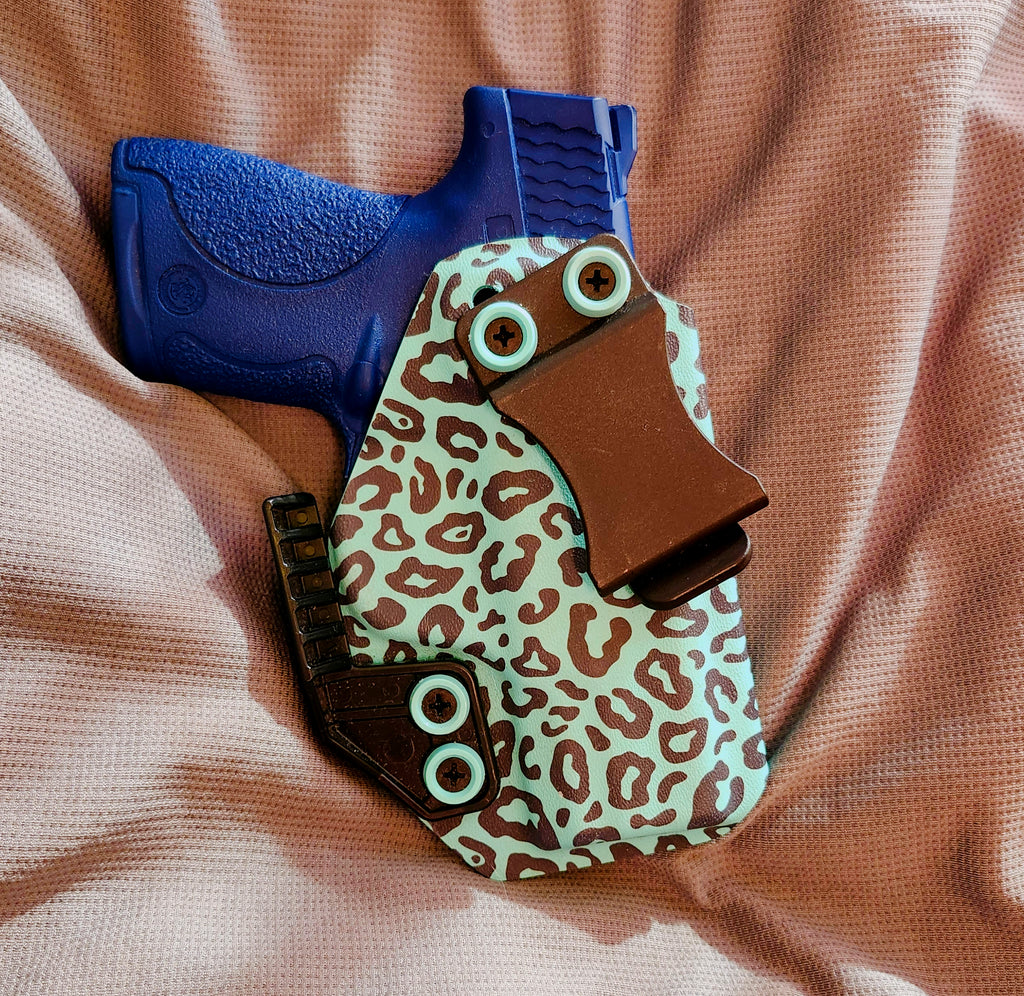 IWB TIFFANY LEOPARD S&W SHIELD 9/40