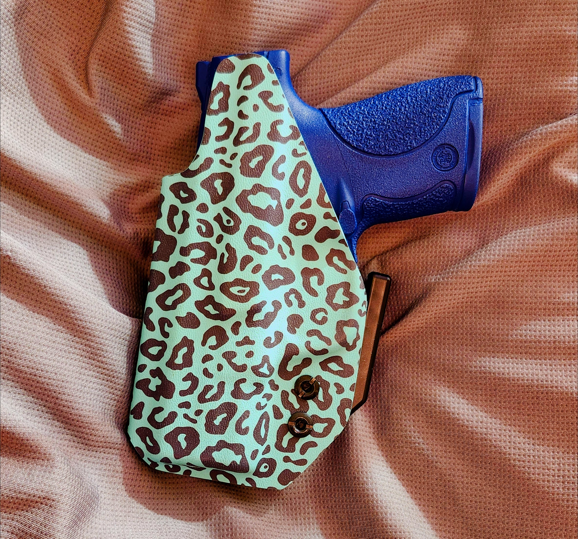 IWB TIFFANY LEOPARD S&W SHIELD 9/40