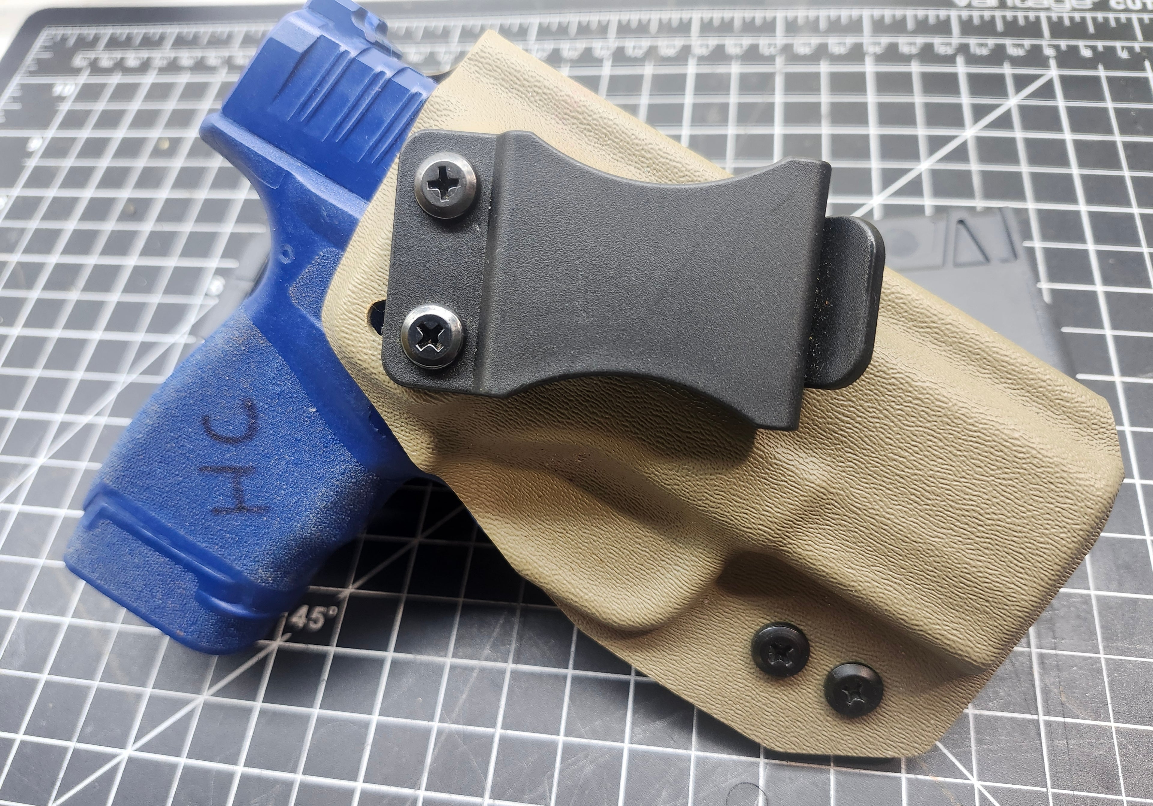 IWB Holster Springfield Hellcat FDE