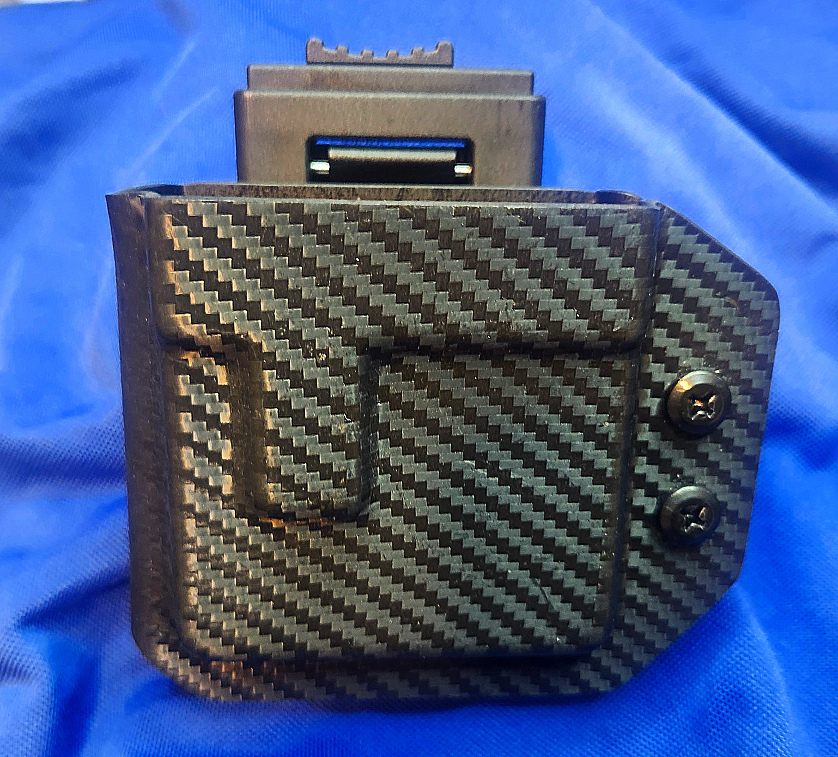 AR-15 Kydex Mag Carbon Fiber Black Carrier-C2K Defense