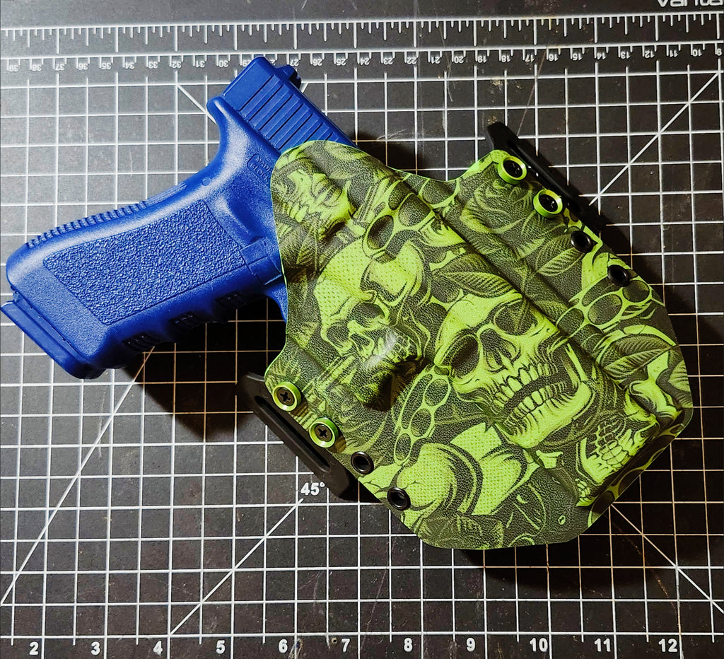 Glock 17/22 Zombie Skull OWB