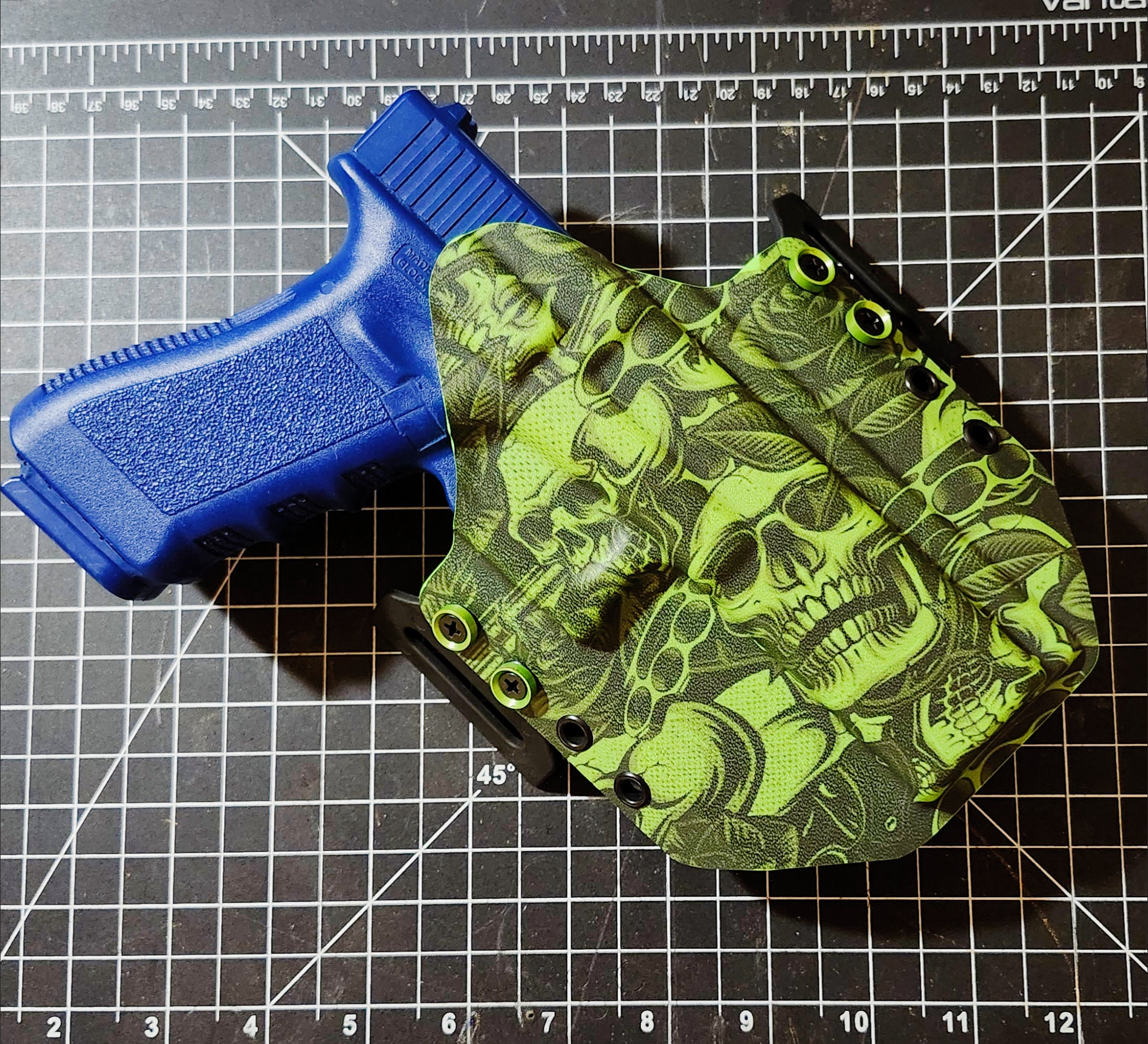 Glock 17/22 Zombie Skull OWB