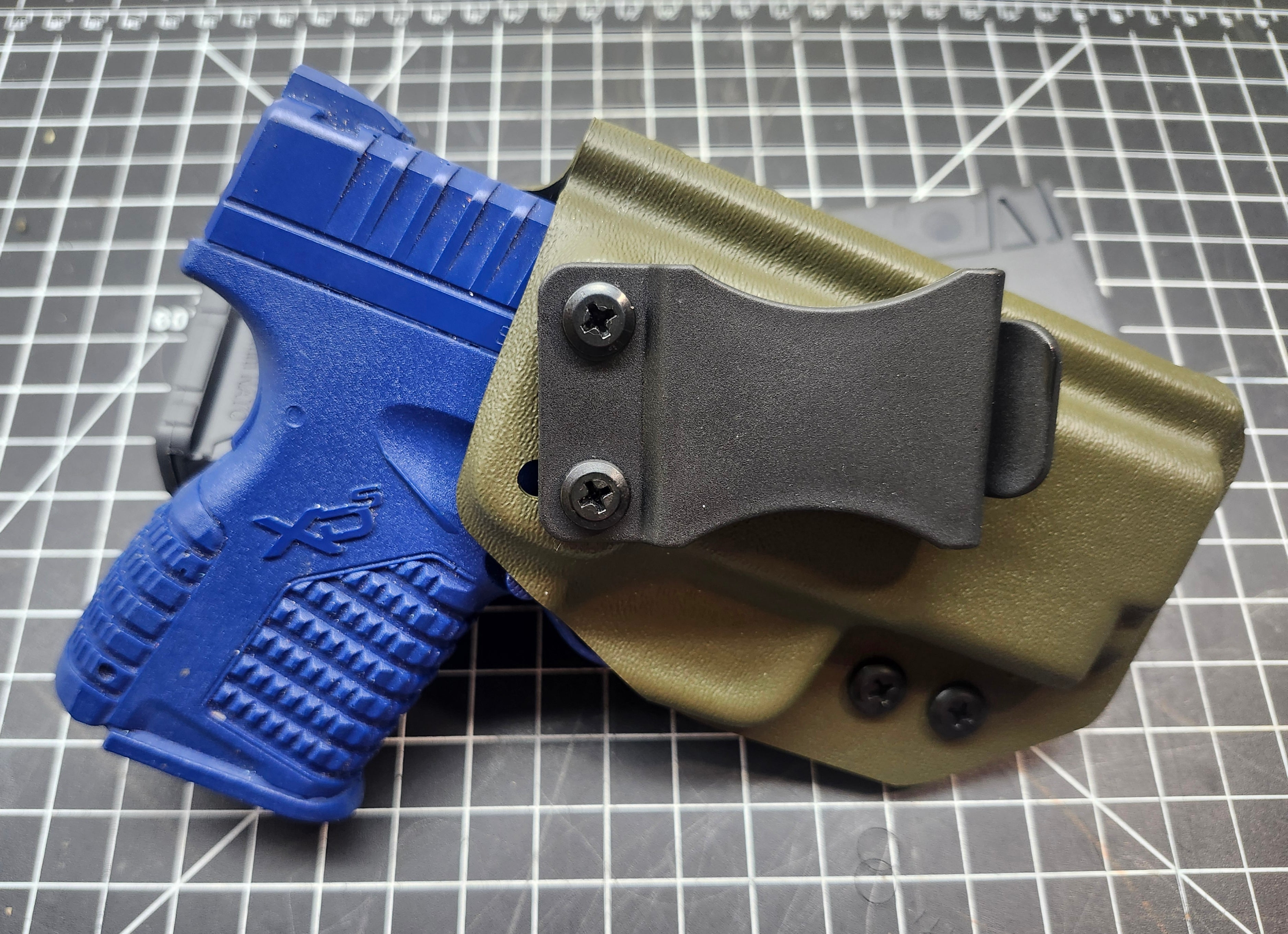 IWB Holster Springfield XDS OD Green