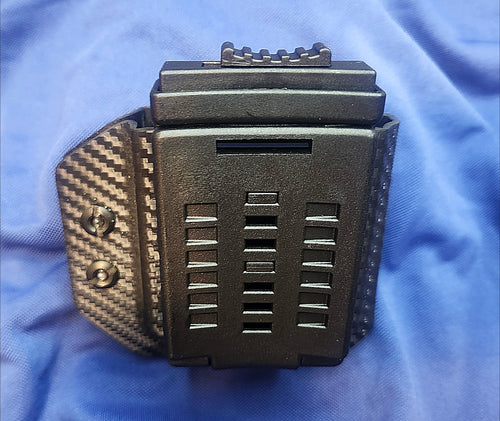 AR-15 Kydex Mag Carbon Fiber Black Carrier-C2K Defense